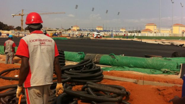 Odebrecht executa obras de ampliação de 'clube do presidente' Foto: BBC