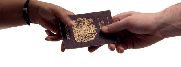 交接英国护照