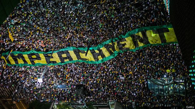 Imagen exterior del Congreso brasileño