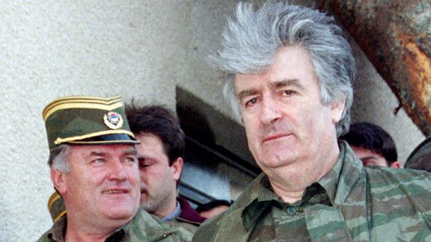 Karadzic y Ratko Mladic