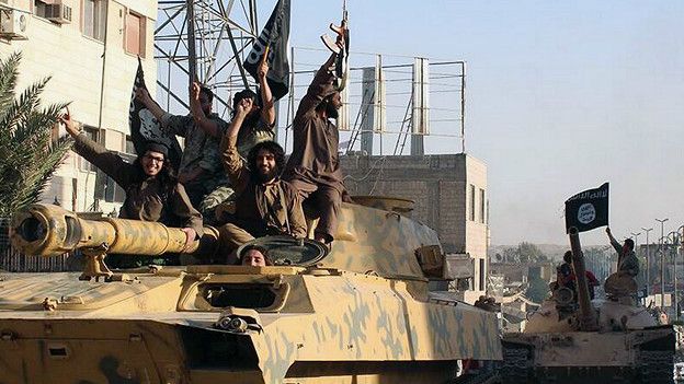 Боевики ИГ в Ракке
