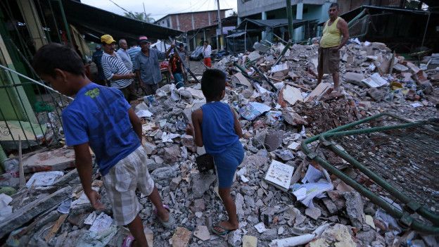 Terremoto en Ecuador