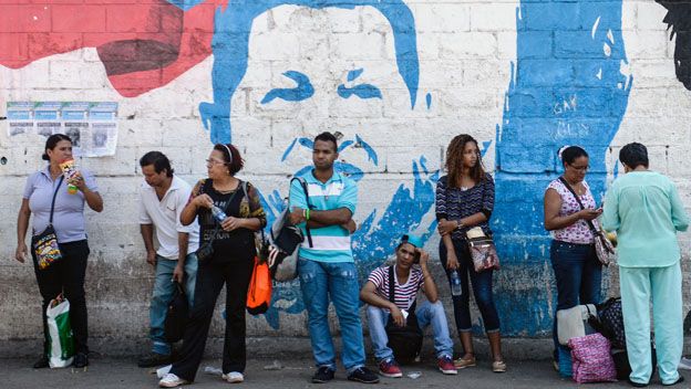 Filas en Venezuela