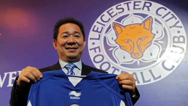Vichai Raksriaksorn, presidente de la compañía propietaria del Leicester.