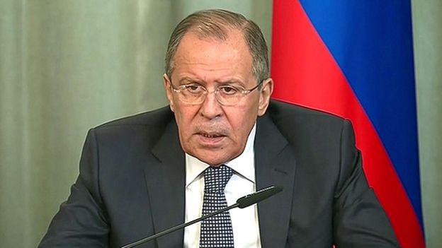لافروف: حتى المشجعين الروس تصرفهم في الملعب كان غير مقبول