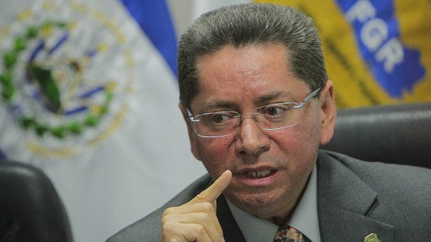 El fiscal general de El Salvador, Douglas Meléndez