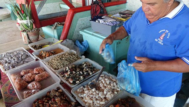 Mercado de pescado Margartia
