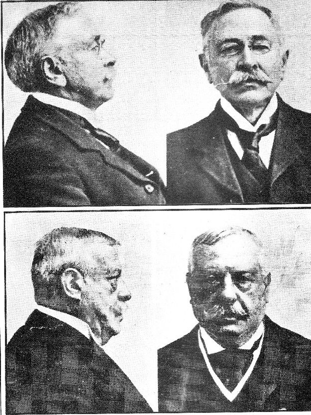 ¿Cuán parecidos eran? Esta es la foto de la policía de Adolf Beck y "John Smith".