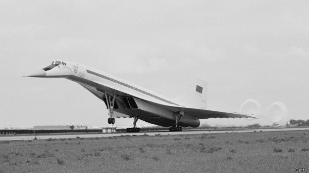 Avión supersónico Tupolev