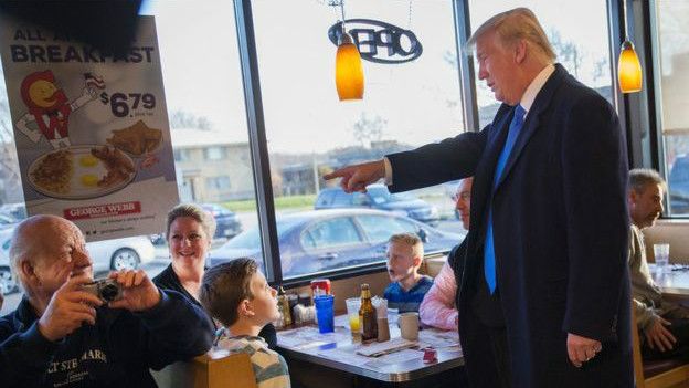 Donald Trump en campaña