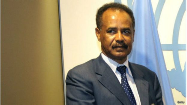 Le président érythréen Isaias Afwerki