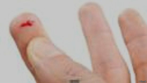 काग़ज़ से कटी अंगुली