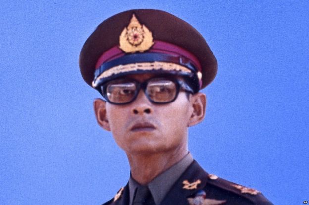 1972年的普密蓬國王