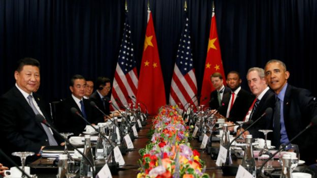有报道指美国现任总统奥巴马对此次对话毫不知情。奥巴马刚于上月在秘鲁APEC峰会期间会晤了中国领导人习近平。