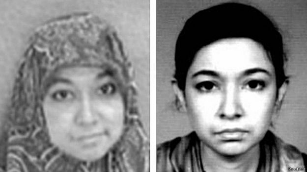 Aafia Siddiqui. 