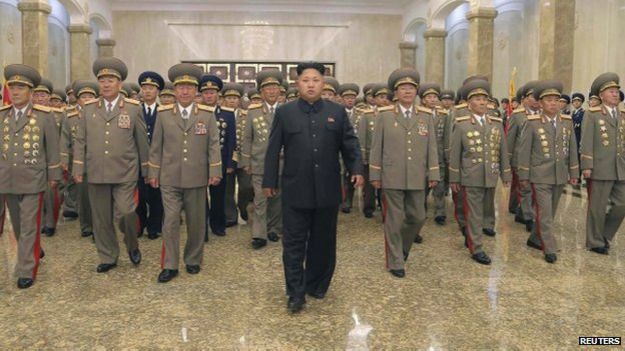 El líder norcoreano Kim Jong-un en una de sus últimas apariciones oficiales.