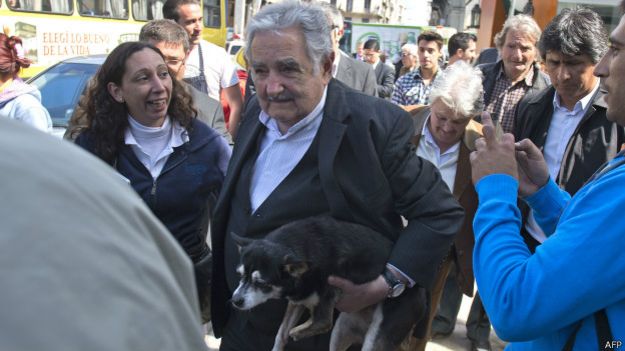 O presidente do Uruguay, Jose Mujica