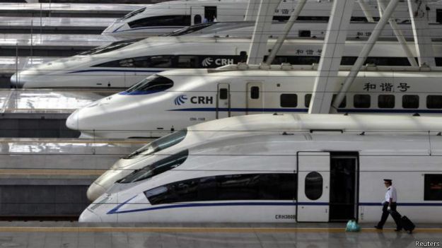 中國和諧號高速列車