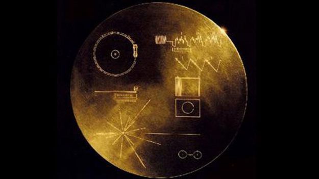 Disco de oro a bordo del Voyager