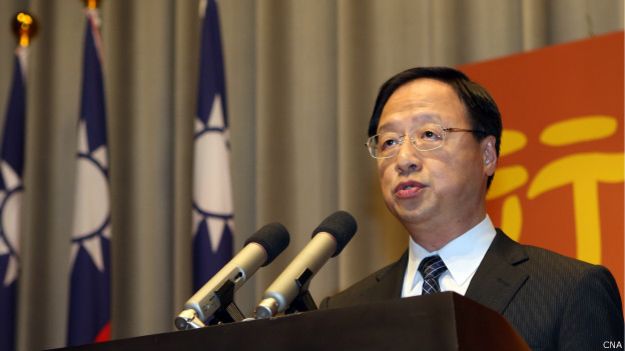 原行政院院長江宜樺表示為施政不佳而辭職下台