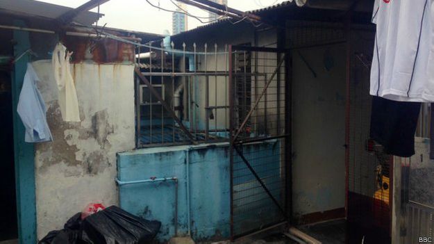 Favelas en azoteas de Hong Kong