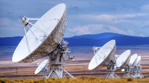 Земные радары, устремленные в космос