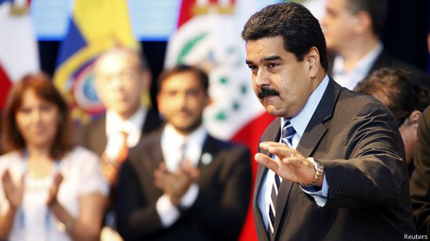 Nicolás Maduro na reunião do Mercosul | Foto: Reuters