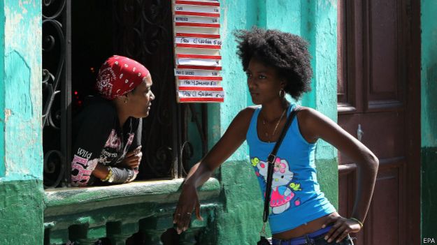 Жительницы Кубы