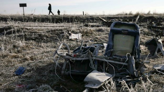 Local da queda do MH17 (foto: Reuters)