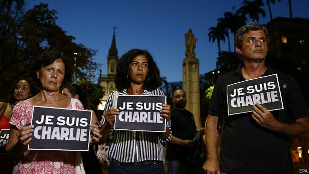 Je suis Charlie. Yo soy Charlie.