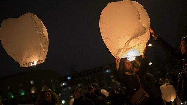 Globos en Francia