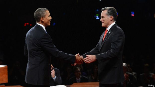 Барак Обама и Митт Ромни