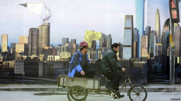Trabajador en Pekin