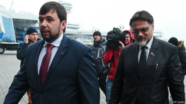 Пушилин и Дейнего в Минске