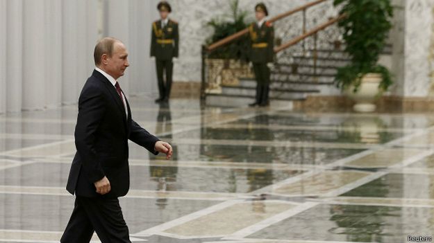 Президент Путин прилетел в Минск