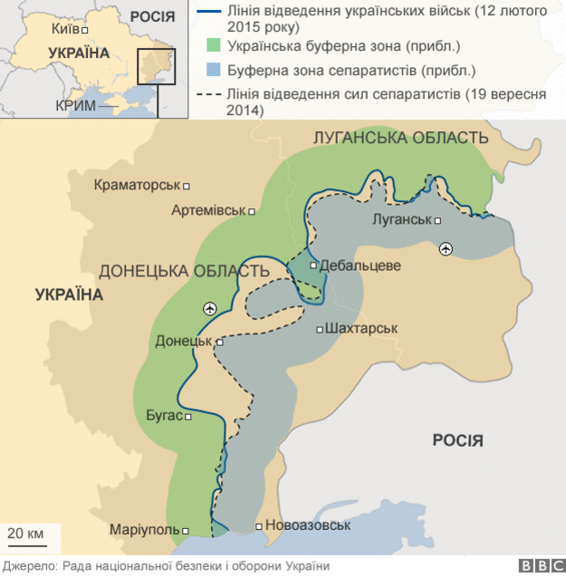 карта сходу України