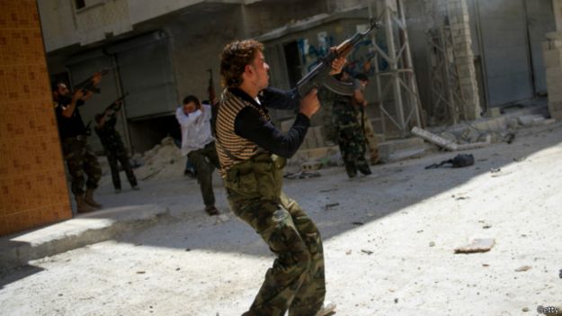 Kelompok pemberontak Suriah 
