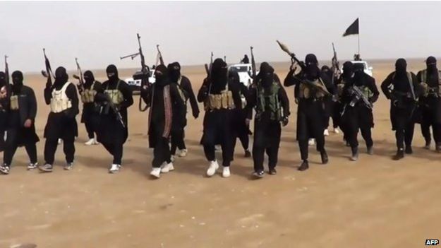 Militantes do 'Estado Islâmico'