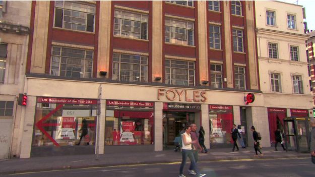 Старое здание Foyles