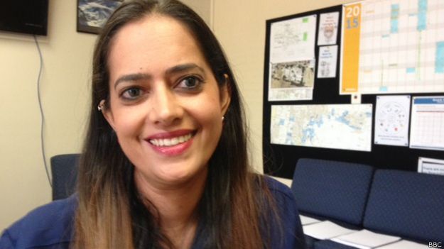 पूजा वर्मा रेंजबैंक प्राइमरी स्कूल में हिंदी पढ़ाती हैं