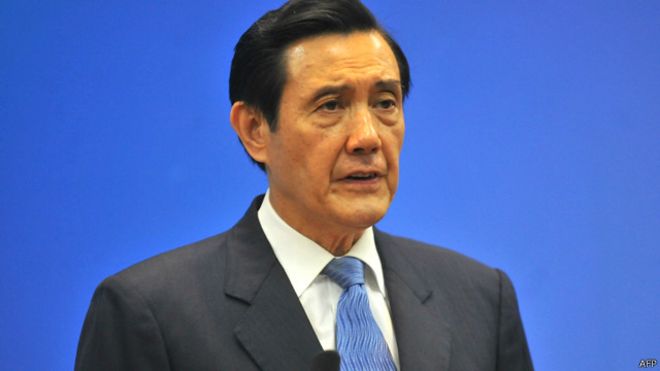 台湾总统马英九(资料照片)