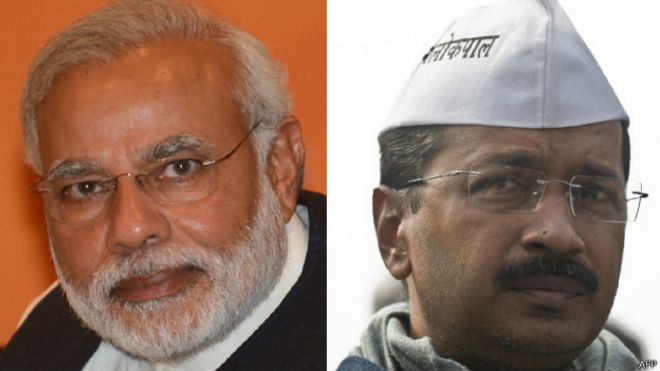 मोदी और केजरीवाल