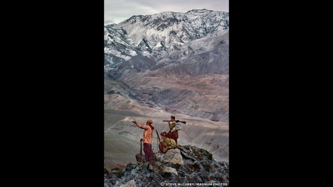 Muyahidines en Hindu Kush, 1984. Steve McCurry/Magnum Photos