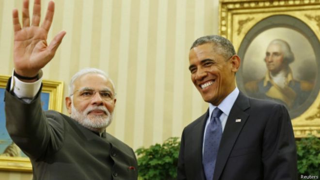 नरेंद्र मोदी, बराक ओबामा