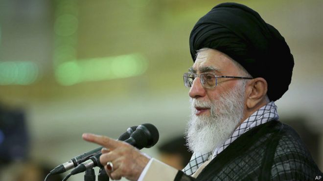 Духовный лидер Ирана аятолла Али Хаменеи (7 сентября 2014 года)