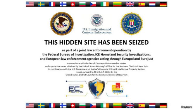 Anuncio del FBI y Europol