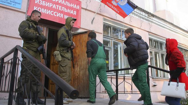 Выборы в Донбассе