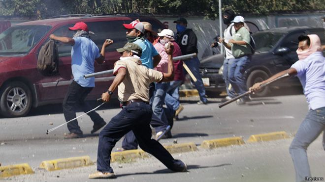 Protestas en México