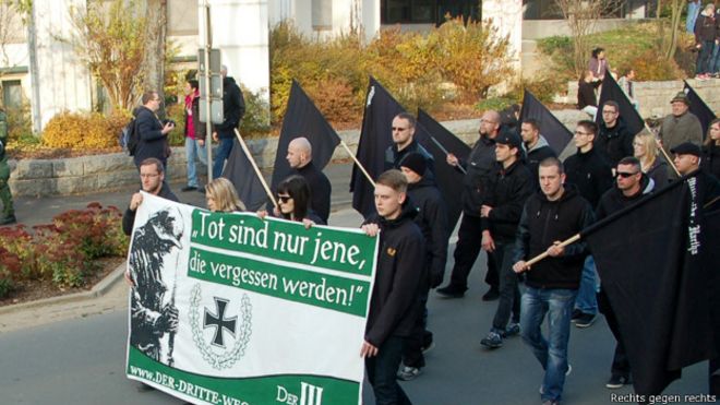 Marcha neonazi en Wunsiedel