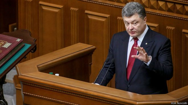 Президент Украины Петр Порошенко